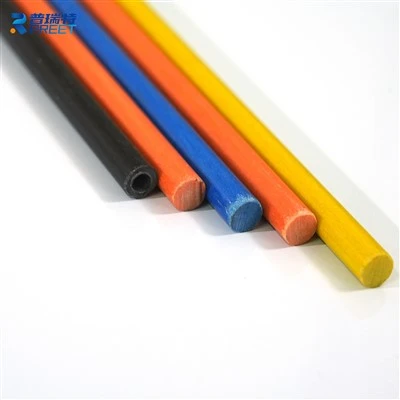Hastes pultrudadas de fibra de vidro